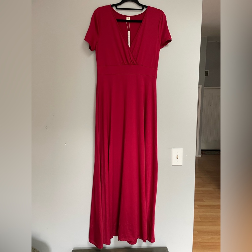 Brand new! Large Red Maxi Dress